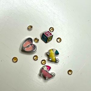 Origami owl charms